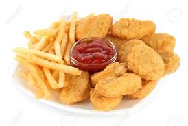 Chicken Nuggets (6 Pcs) And Fries